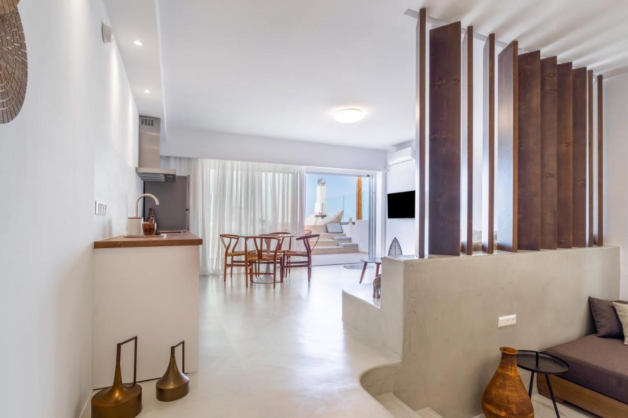 Wave, An Idyllic Seafront Suite By Nirousuites Kokkini Hani Bagian luar foto